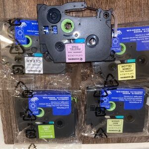 Assorted Label Maker Tapes